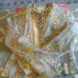 Moschino flowery jacket